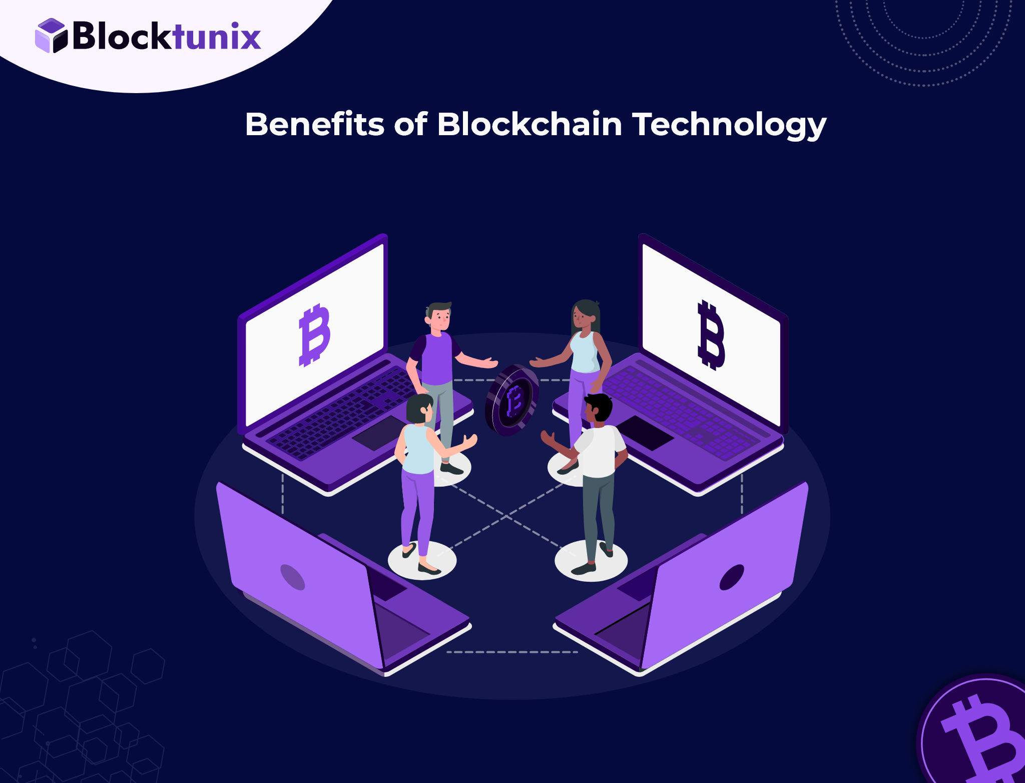 Benefits of blockchain app development