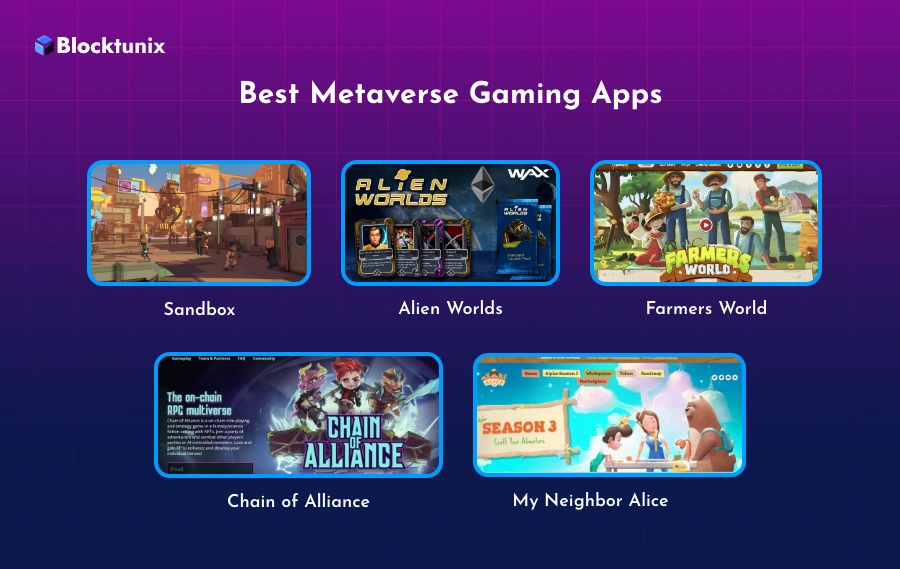 metaverse gaming apps