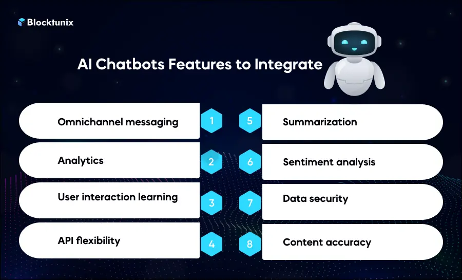 AI Chatbot Features