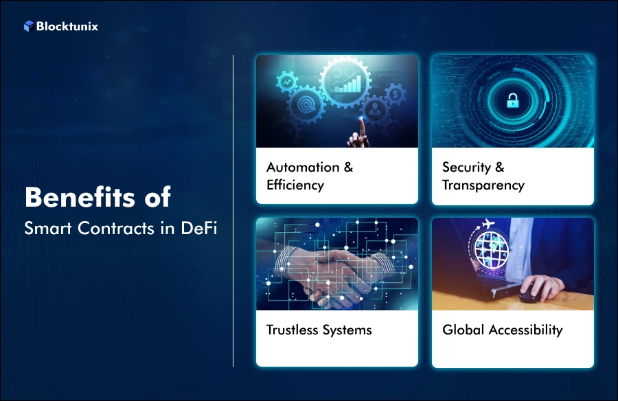 Benefits of Smart Contracts in DeFi