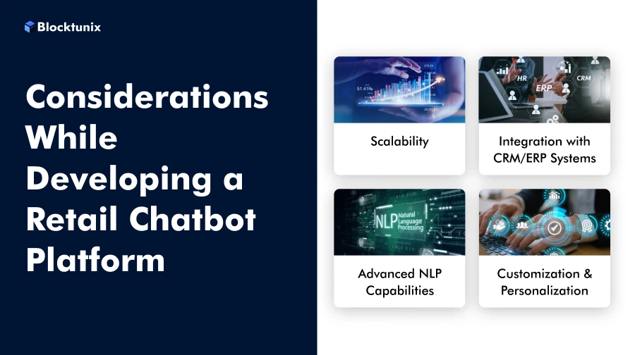 Consideration While Developing a Retail Chatbot Platform
