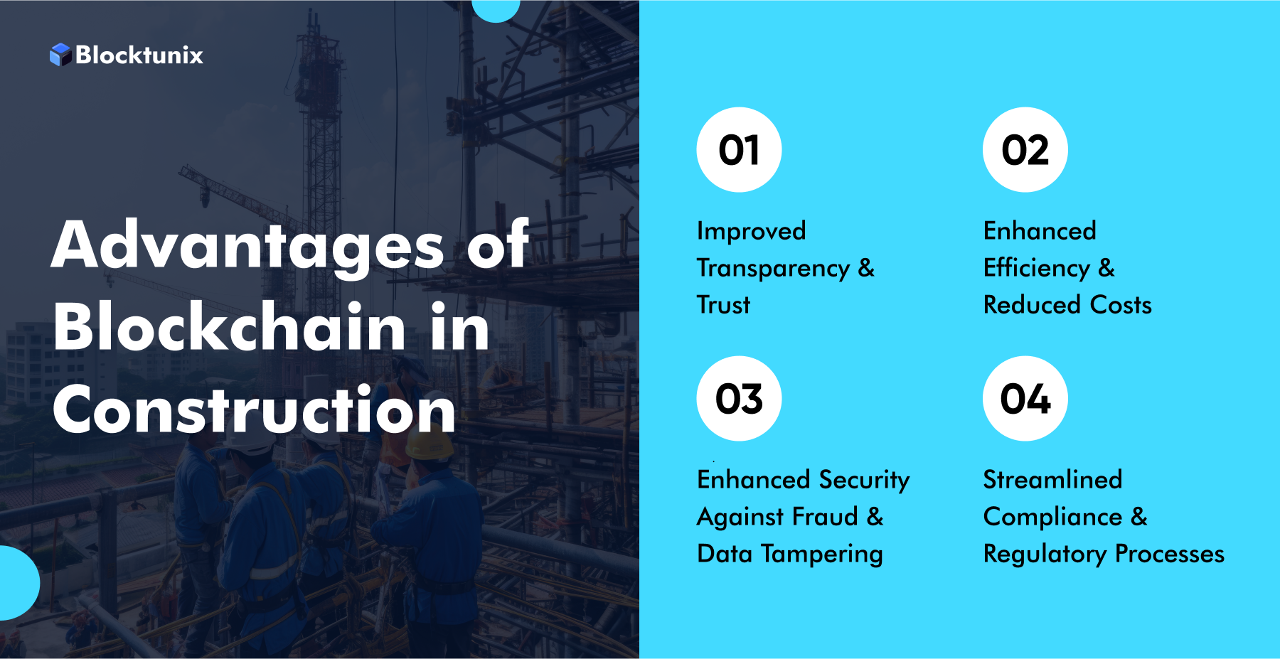 Advantages of Blockchain Technology in Construction