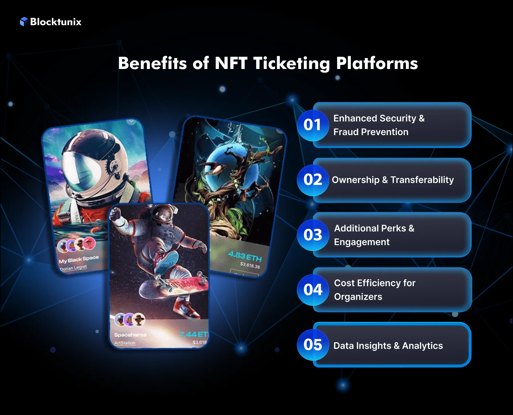 Advantages of NFT Ticketing Platforms