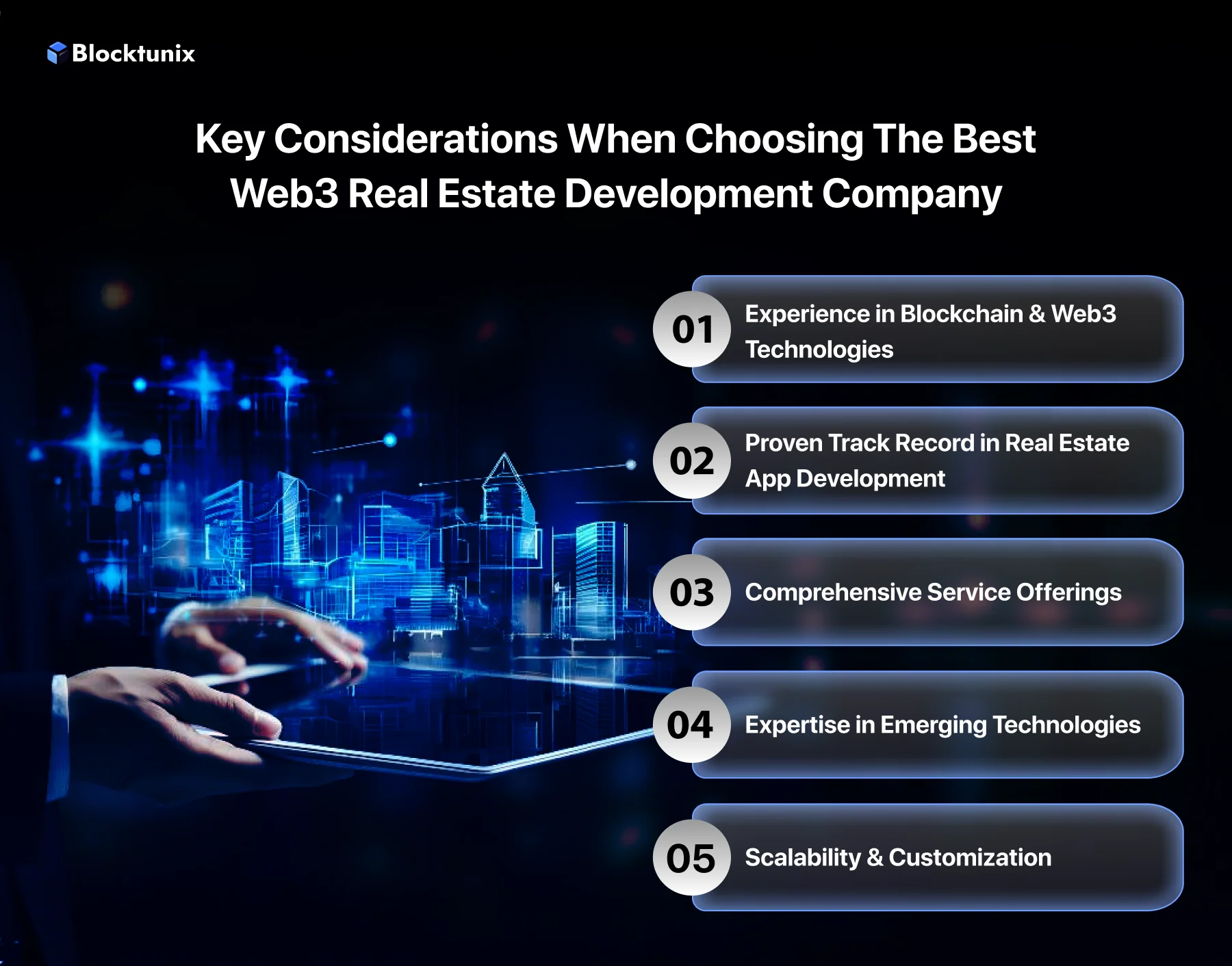 Key Consideration List While Choosing the Web3 Company