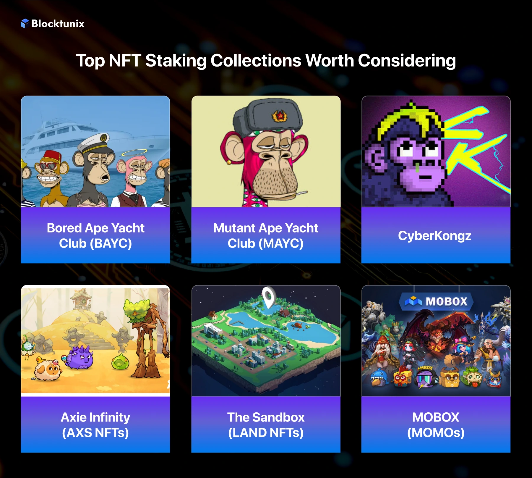 Popular NFT Collections 