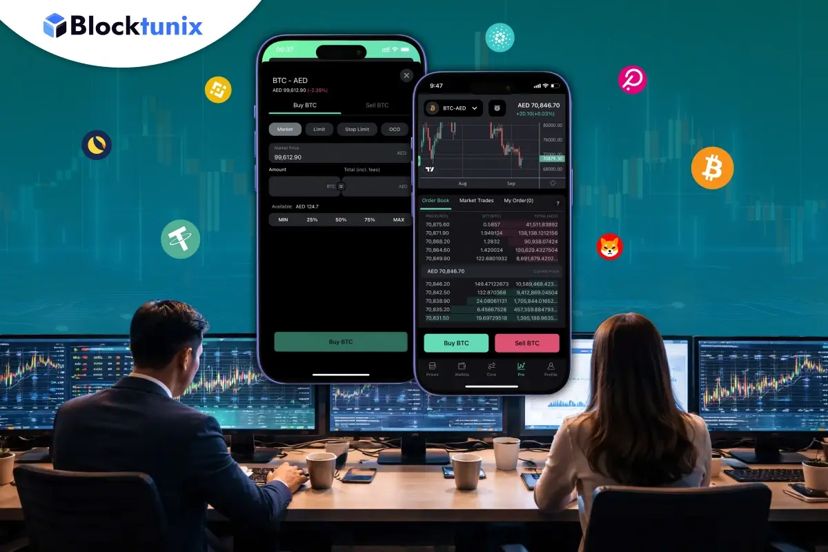 True Cost to Build a Crypto Exchange App Like BitOasis