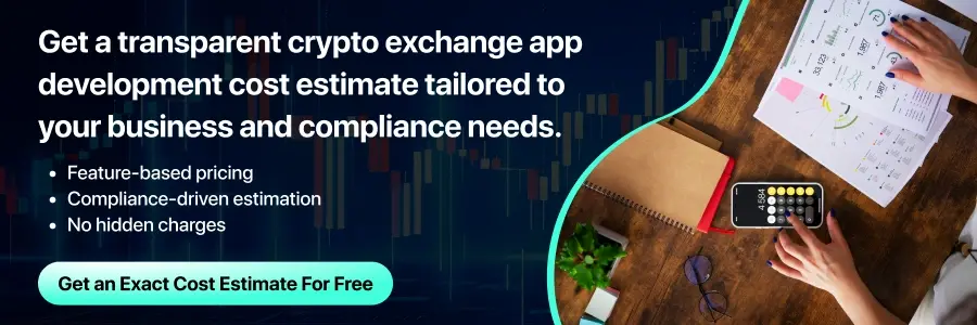 Crypto Exchange App Development Cost